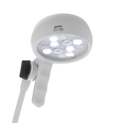 Bezdotyková lekárska vyšetrovacia lampa s kĺbovým ramenom a pružinou S1-100