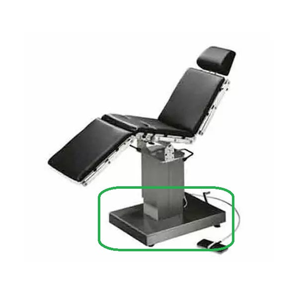 Nerezový podvozok s centrálnou brzdou k OP lehátku Exaflex 6126