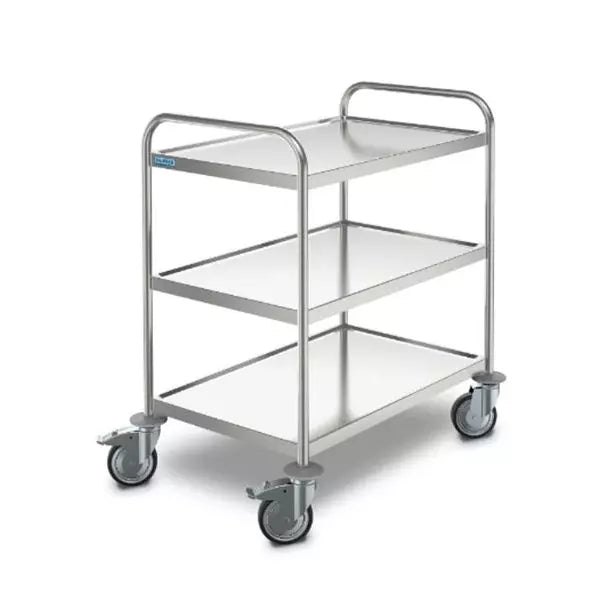 Medicínsky servírovací vozík z nerezu