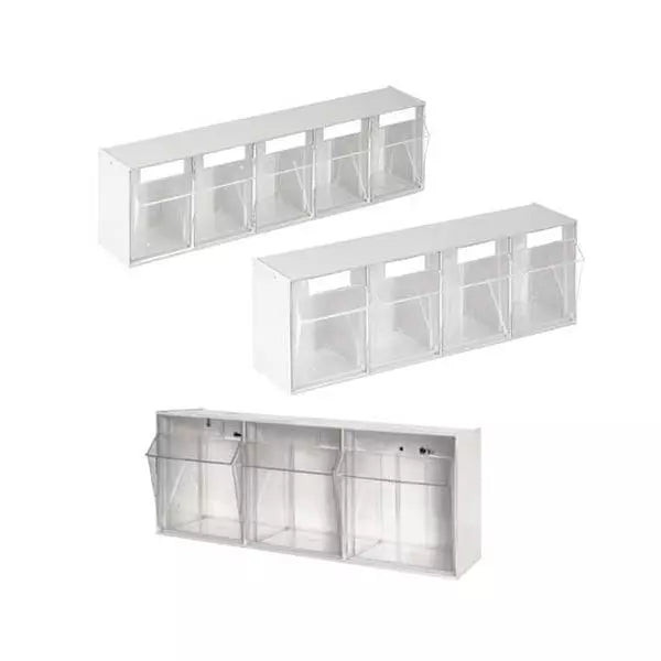 Dávkovač na striekačky s priehradkami