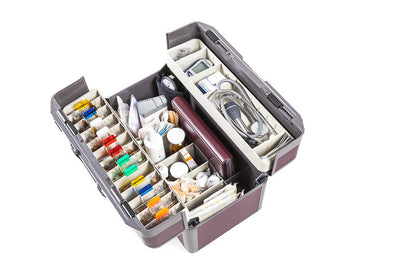 Lekársky kufor IDEAL potiahnutý koženkou