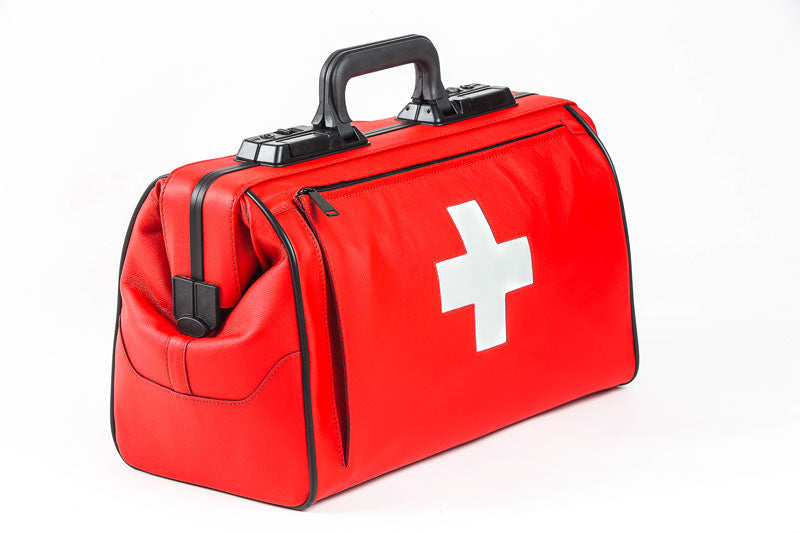 Exkluzívna kožená lekárska taška RUSTICANA Cross