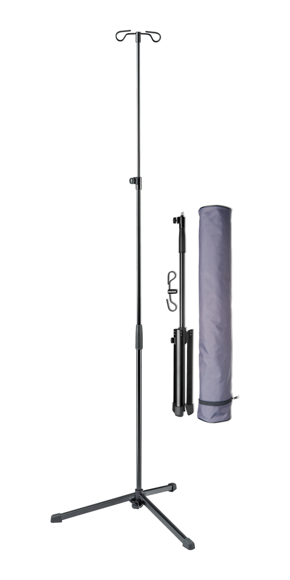 Skladací infúzny stojan