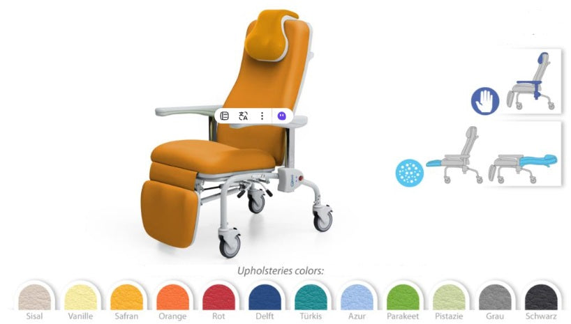 Pacientske kreslo Relax Synchro