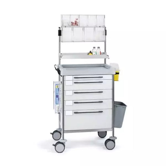 Vizitový nerezový vozík model 1638