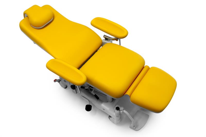 Kreslo na odber krvi Vario D-Trend 1180AP pojazdné, hydraulicky nastaviteľná výška