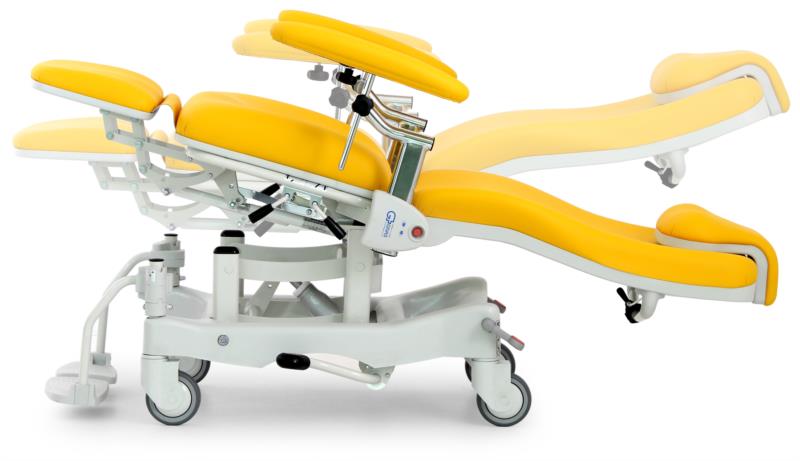 Kreslo na odber krvi Vario D-Trend 1180AP pojazdné, hydraulicky nastaviteľná výška