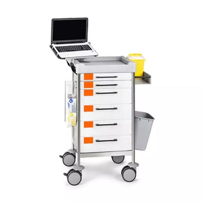 Ošetrovací nerezový vozík Square Q108