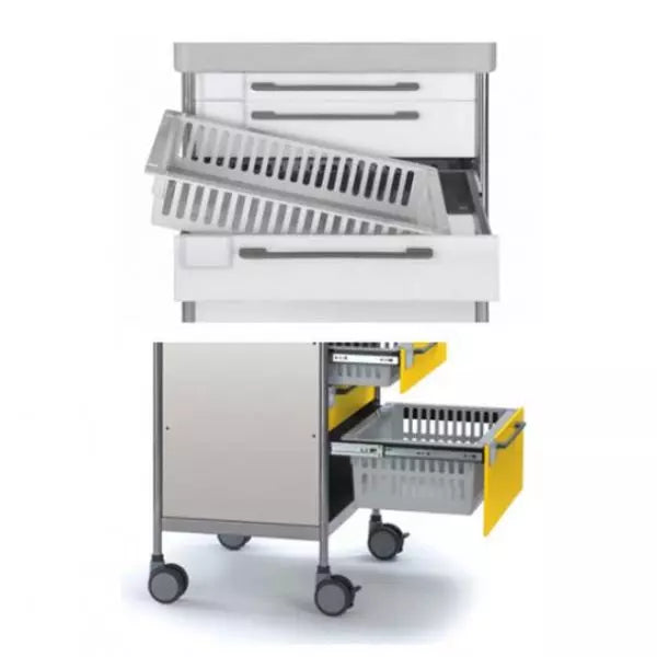 Nerezový vozík na urgentný príjem model Mini Q250