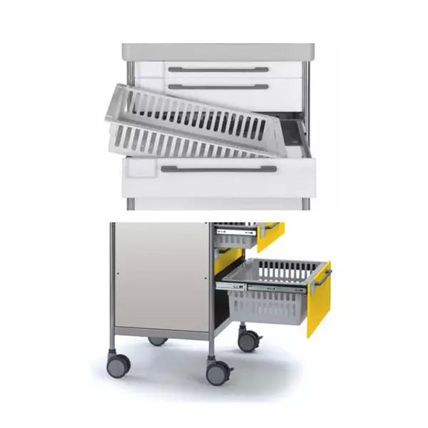 Multifunkčný nerezový vozík model Square Q72