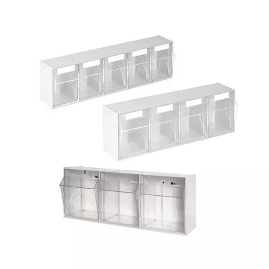 Dávkovač na striekačky s priehradkami