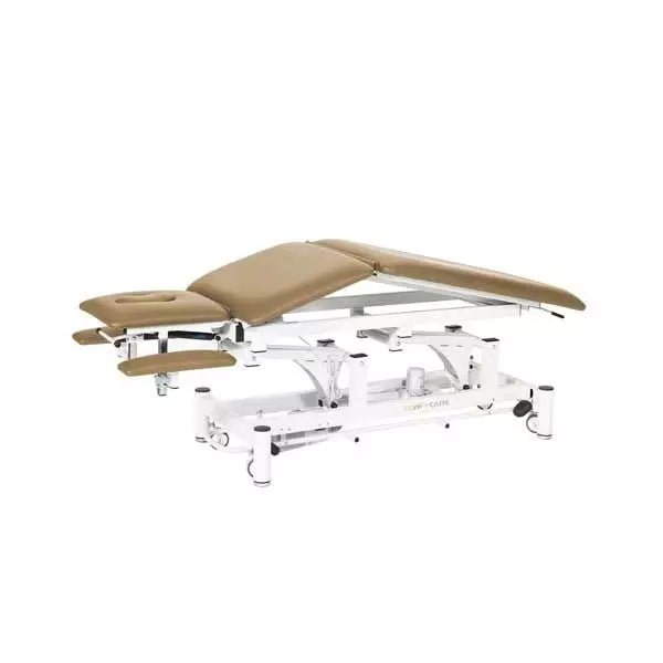 Terapeutické lehátko EL05, 5-dielne s prehnutím do striešky