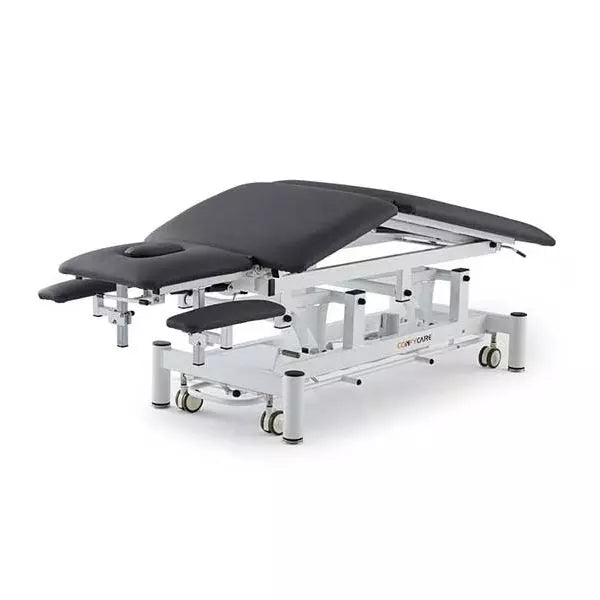 Terapeutické lehátko EL05, 5-dielne s prehnutím do striešky