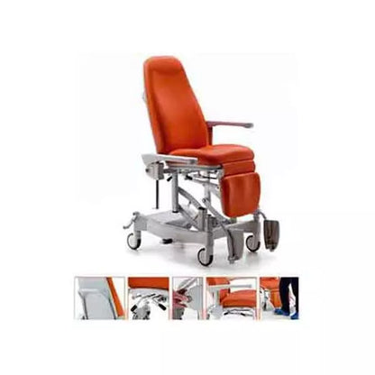 Pacietske kreslo Vario Free Plus hydraulicky nastaviteľné, pojazdné