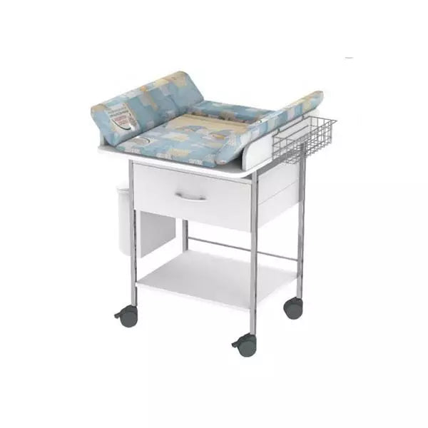 Prebaľovací vozík do nemocníc, kliník a lekárskej praxe