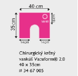 Vacuform® 2.0 vankúš