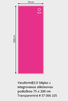 Vacuform® 2.0 Siliplus chirurgický matrac s integrovanou silikónovou vrstvou